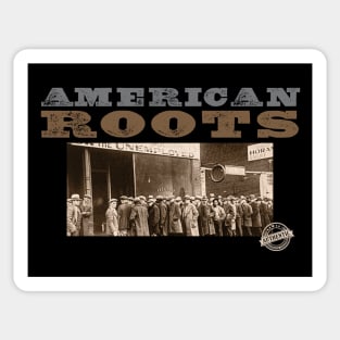 AMERICAN ROOTS Sticker